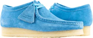 Clarks Originals Wallabee Men's Casual Shoes 7.5 Bright Blue