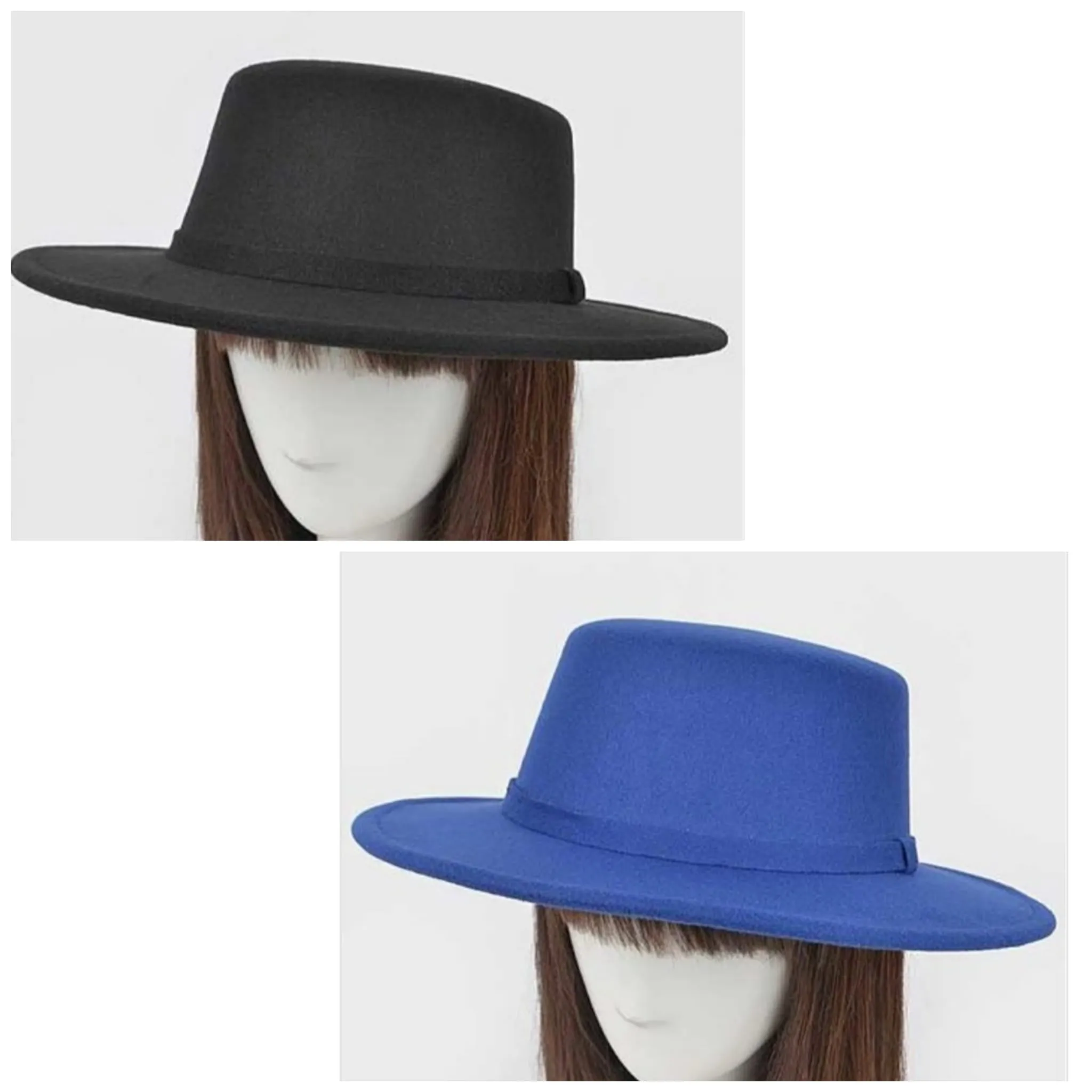 CLASSIC FAUX DERBY HAT