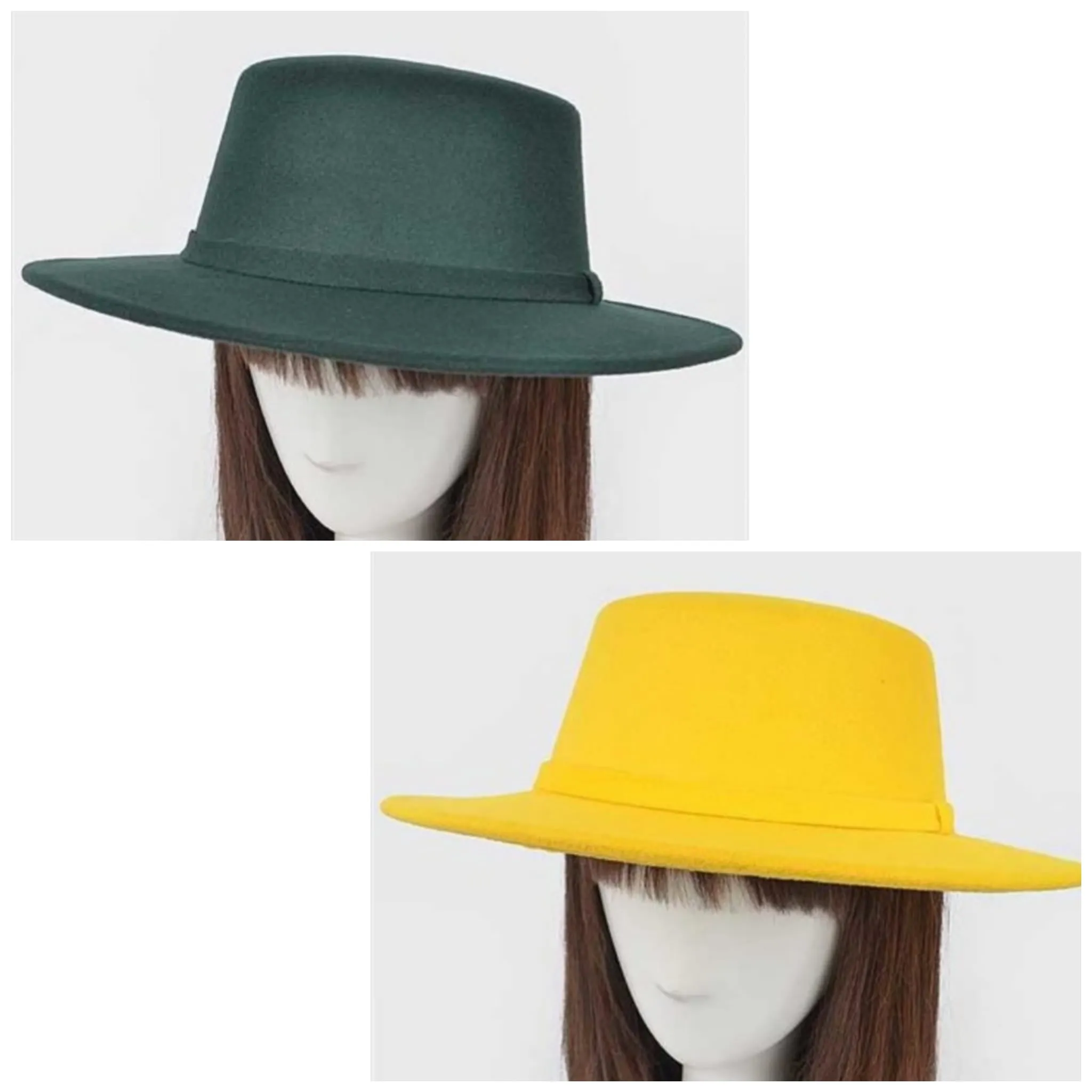 CLASSIC FAUX DERBY HAT