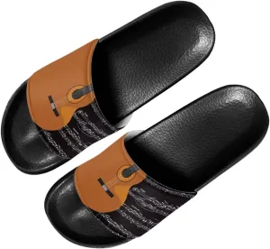 Coloranimal Retro Sunflower Women's Slide Sandals with Slip on Breathable Lightweight House Slippers Size US5-US13