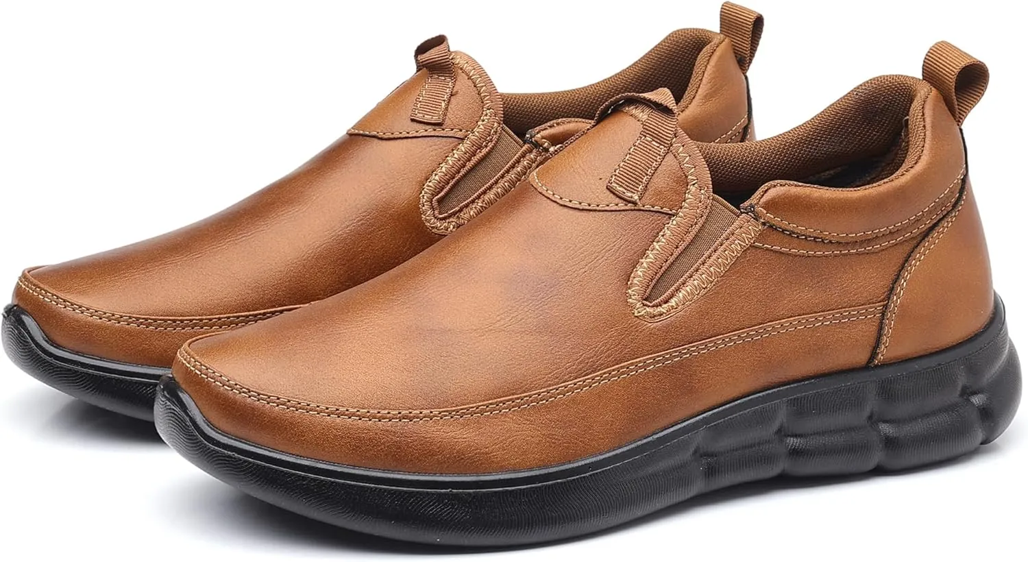Coramtty Mens Loafers Slip on Casual Shoes Comfort Lightweight Walking Driving Business Daily Flats Outdoor