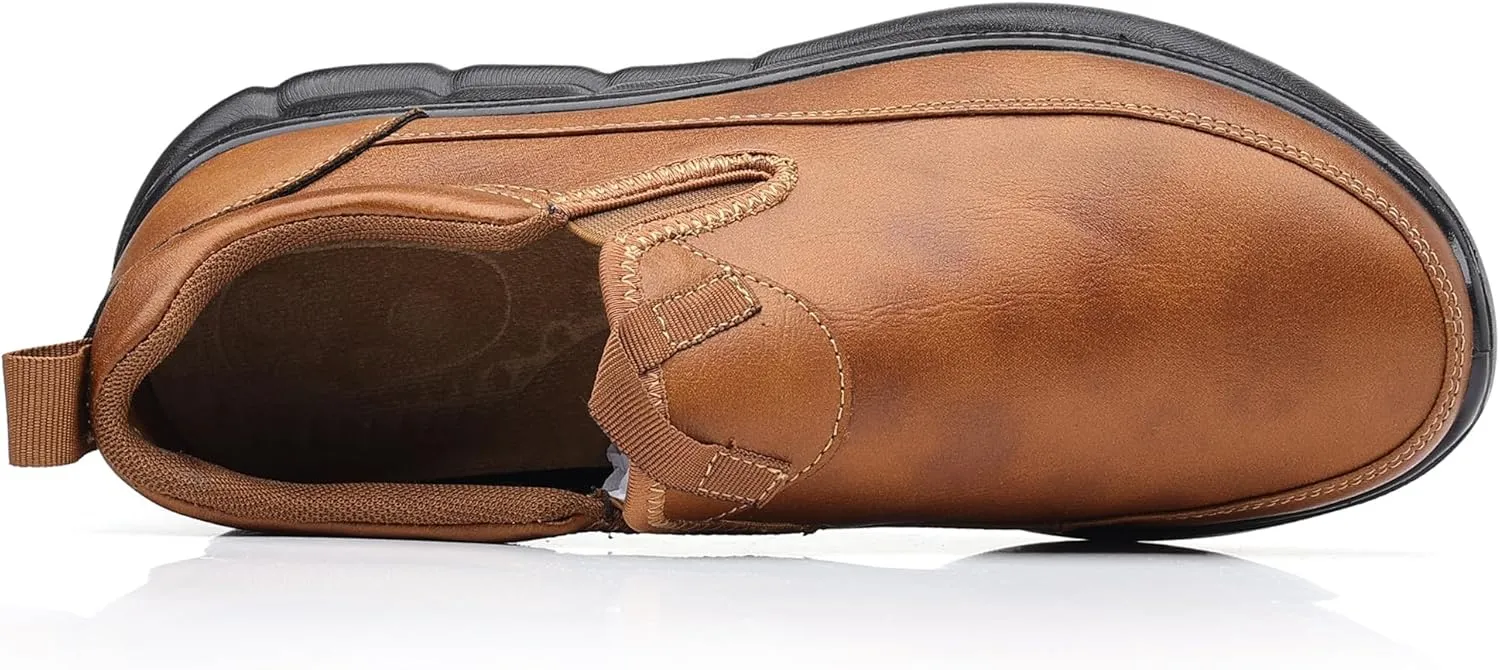 Coramtty Mens Loafers Slip on Casual Shoes Comfort Lightweight Walking Driving Business Daily Flats Outdoor