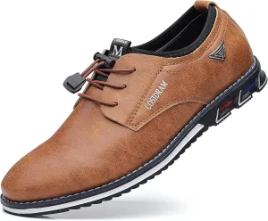 COSIDRAM Mens Casual Shoes Business Slip-on Shoes Comfort Fashion Office Shoes for Male
