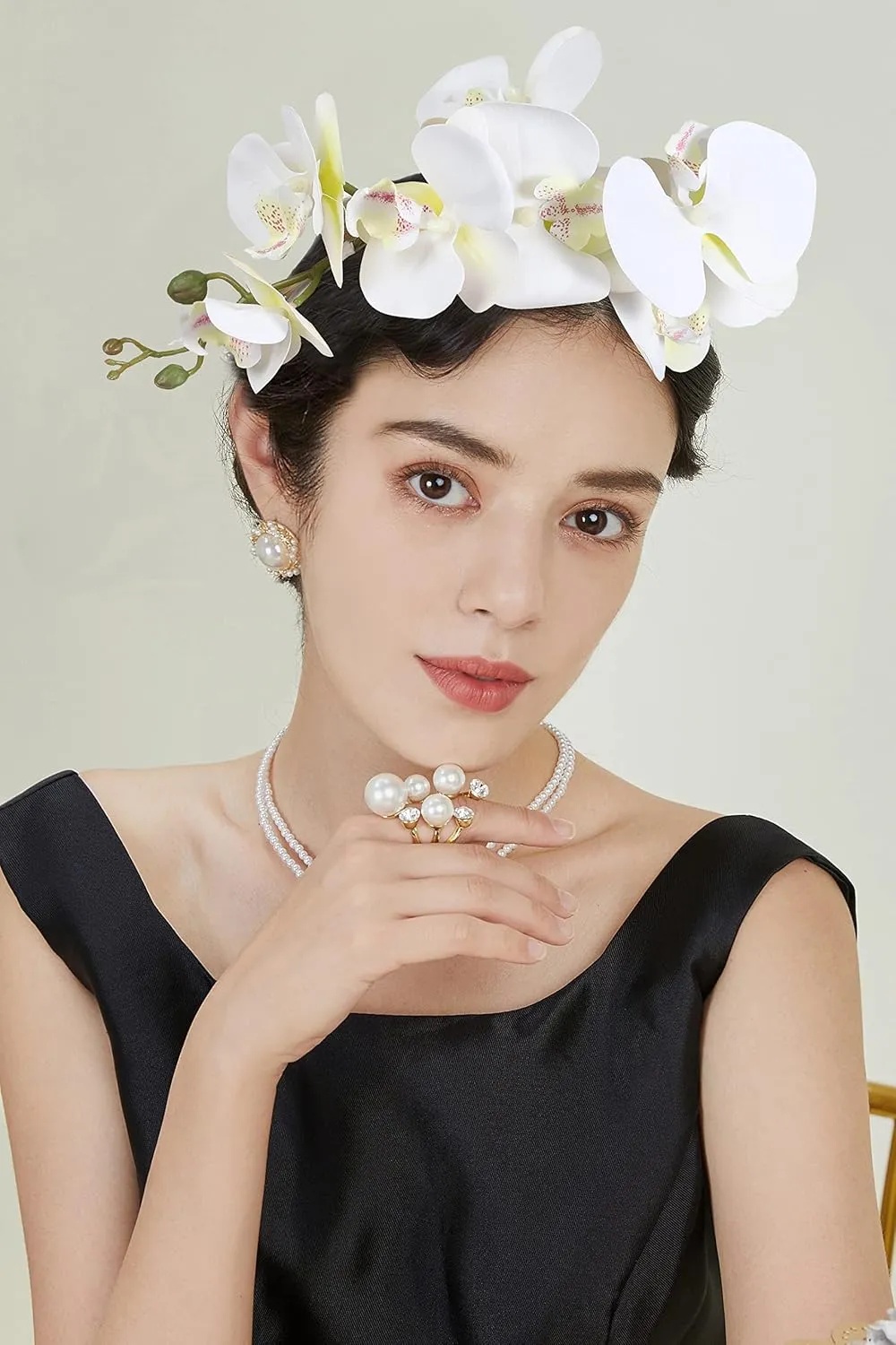 Coucoland Flower Hat Fascinators for Women - Fancy Tea Party Church Cocktail Derby Hats Floral Fascinator Headband