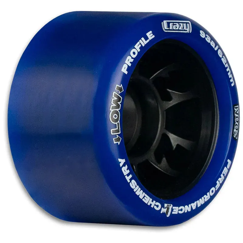 Crazy Skates - ZOOM Wheels Kit All Inclusive (Wheels, Laces and Jam Plugs)