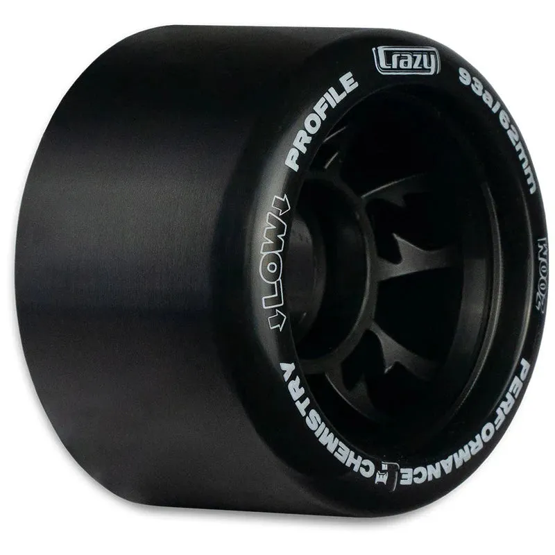 Crazy Skates - ZOOM Wheels Kit All Inclusive (Wheels, Laces and Jam Plugs)