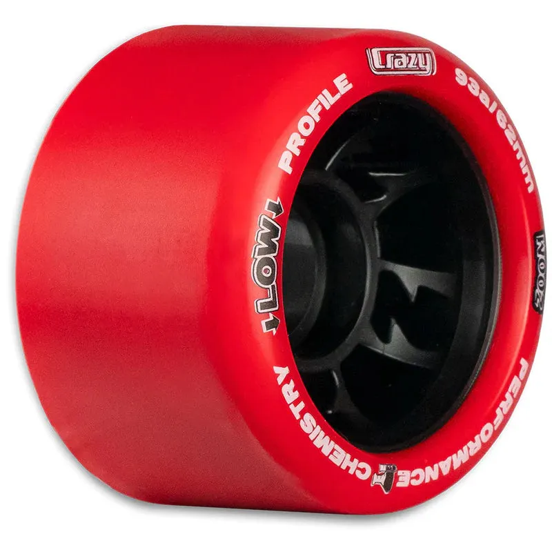 Crazy Skates - ZOOM Wheels Kit All Inclusive (Wheels, Laces and Jam Plugs)