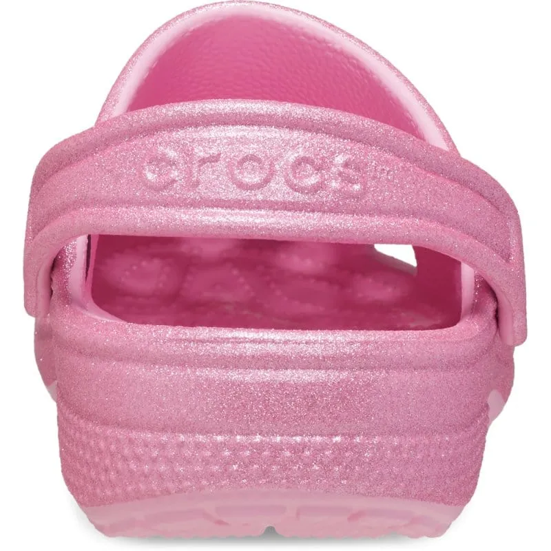 Crocs Infant Pink Glitter Clog 206992-6XE
