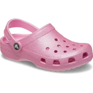Crocs Infant Pink Glitter Clog 206992-6XE