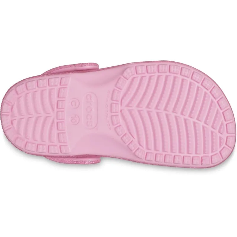 Crocs Infant Pink Glitter Clog 206992-6XE