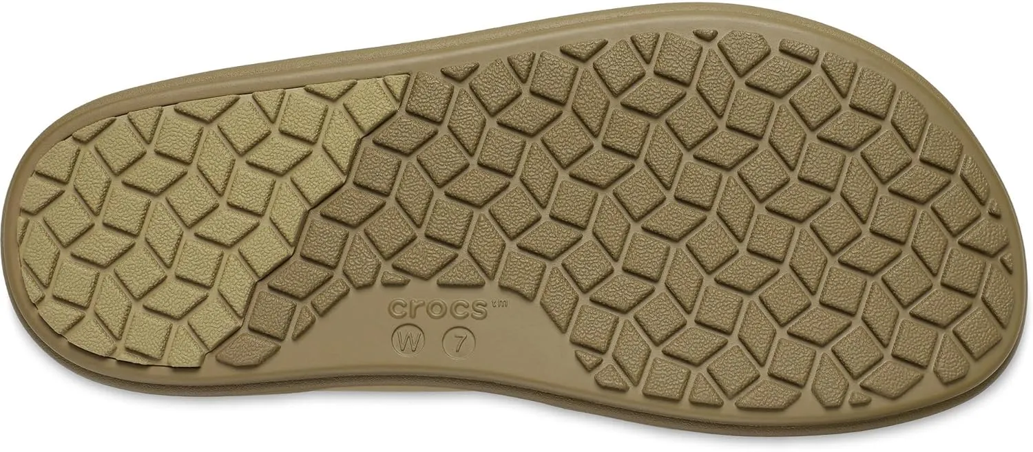 Crocs Women's Brooklyn Luxe Gladiator Platform Sandals, Black