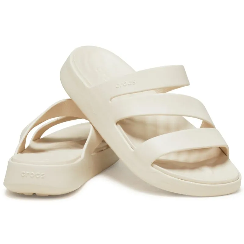 Crocs Womens Off White Sandals 209587-160