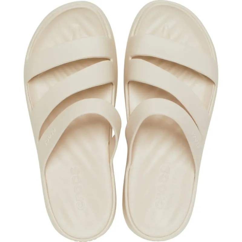 Crocs Womens Off White Sandals 209587-160