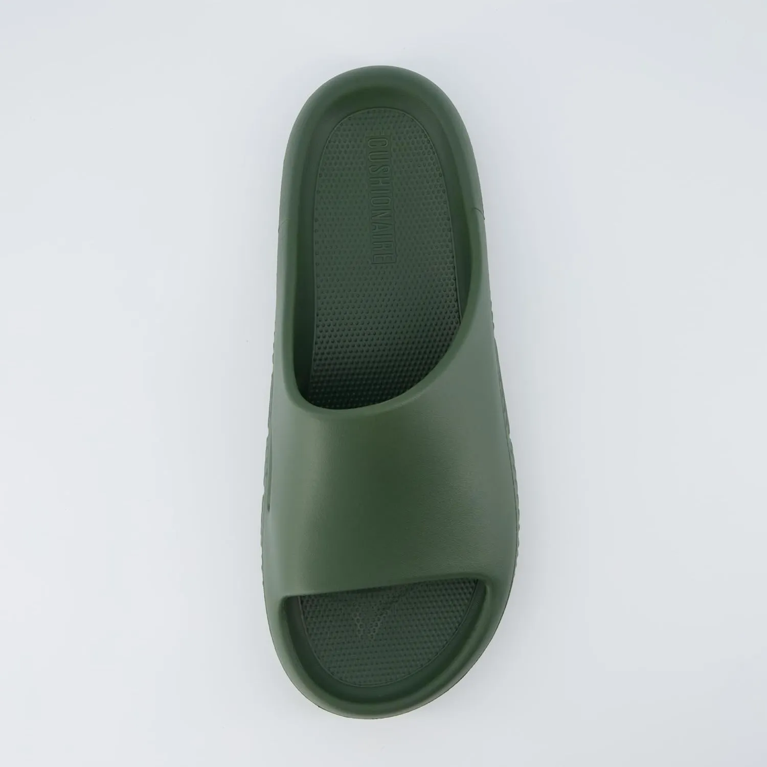 CUSHIONAIRE Men's Galaxy pool slides with  Comfort