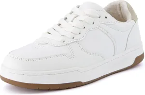 CUSHIONAIRE Women's Serve lace up Sneaker  Comfort Foam, Wide Widths Available