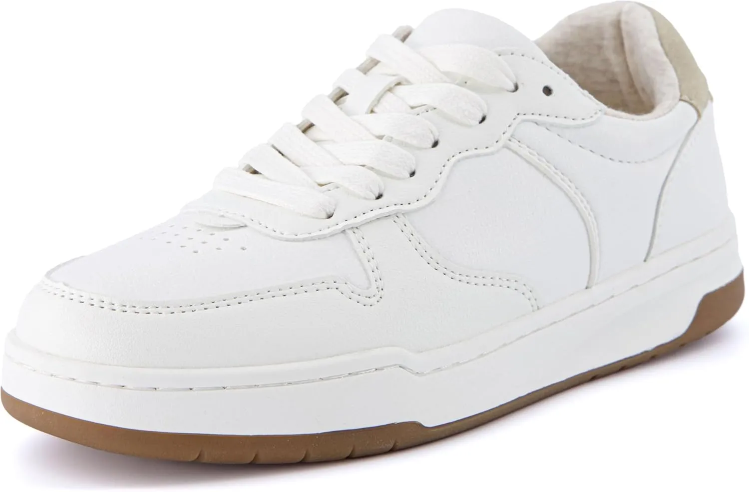 CUSHIONAIRE Women's Serve lace up Sneaker  Comfort Foam, Wide Widths Available