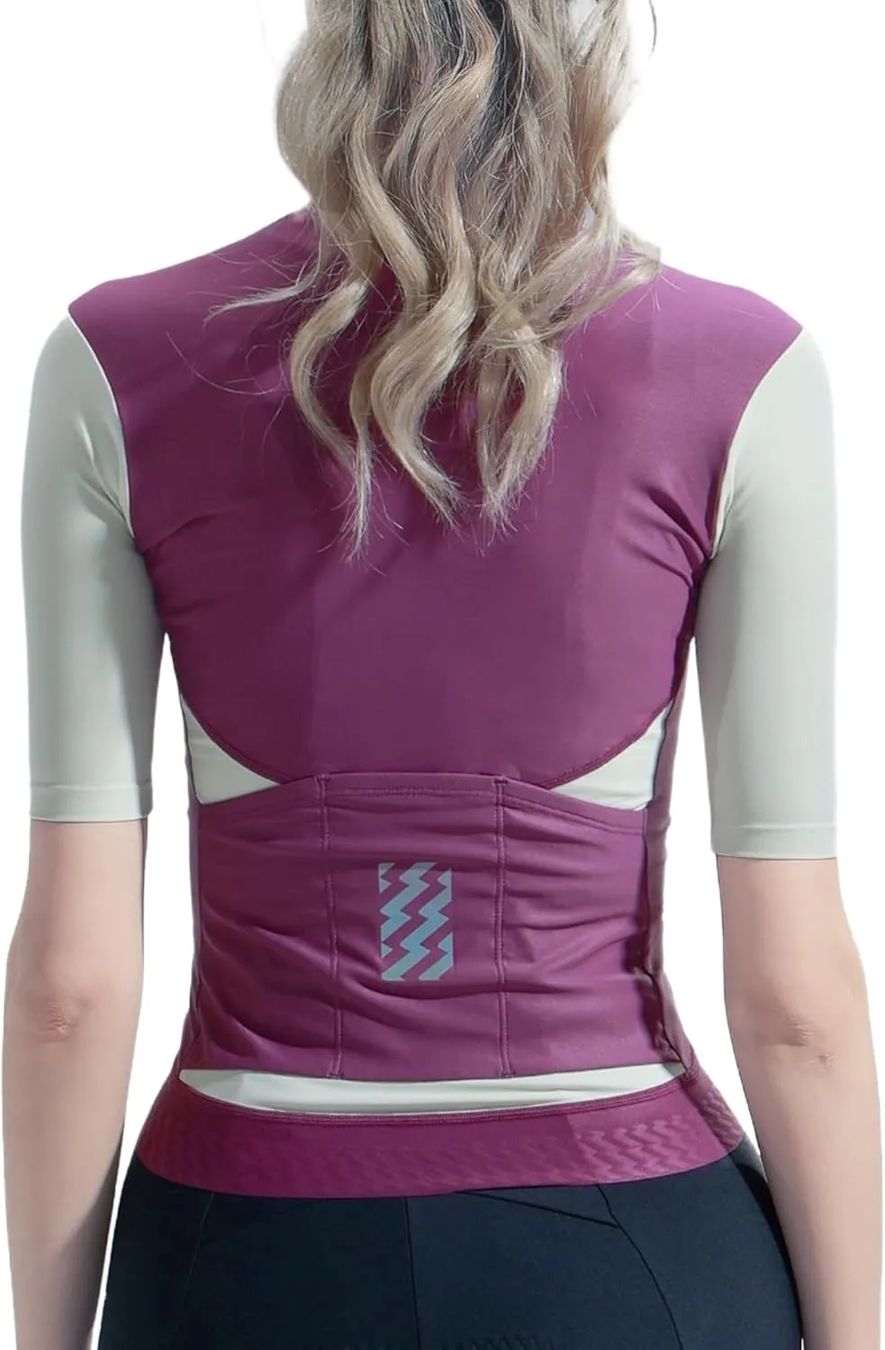 Cycling Jersey Women, Breathable Bike Shirts for Women Biking Tops with Pockets, Bicycle Clothing for Road Riding