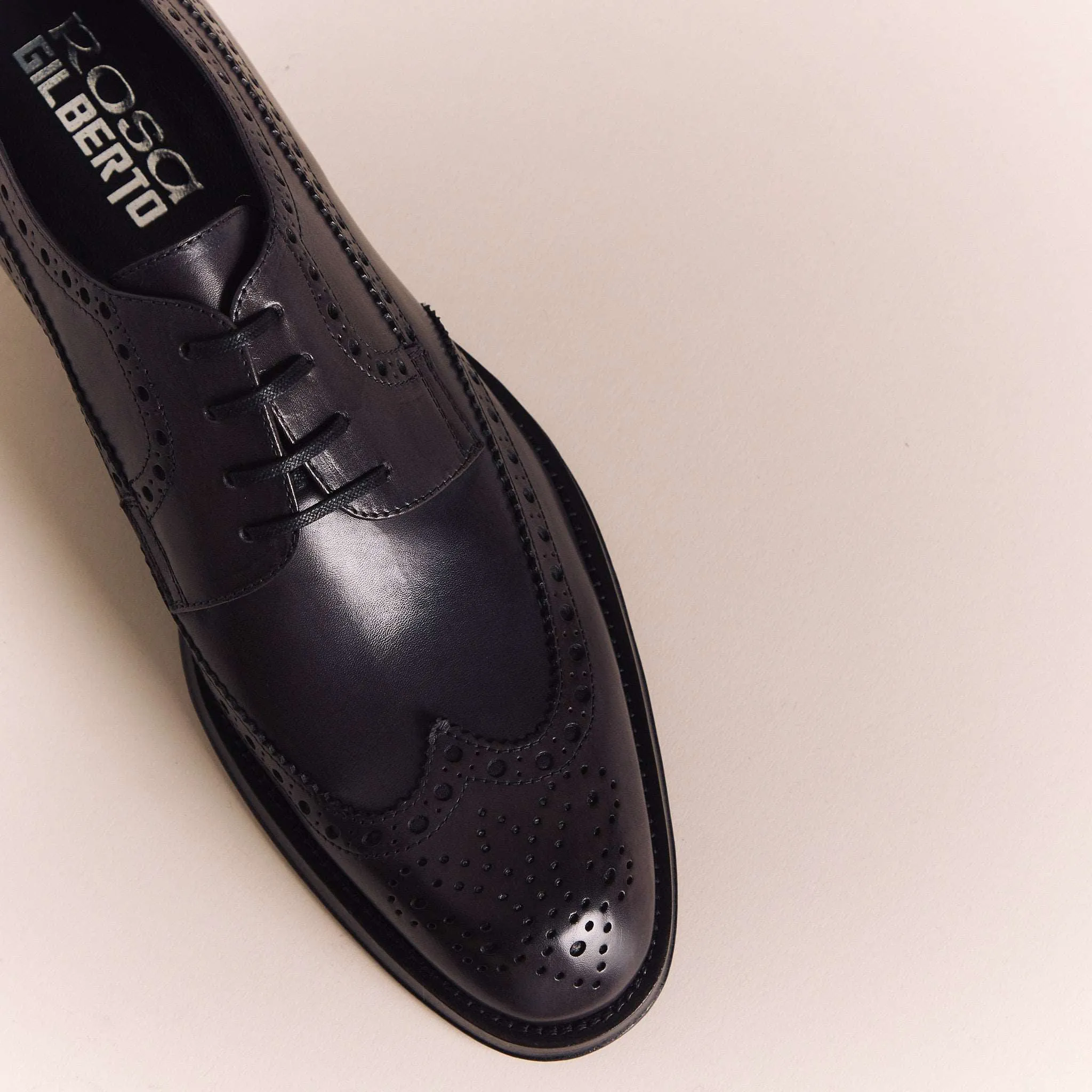 Dark Grey Derby Brogues