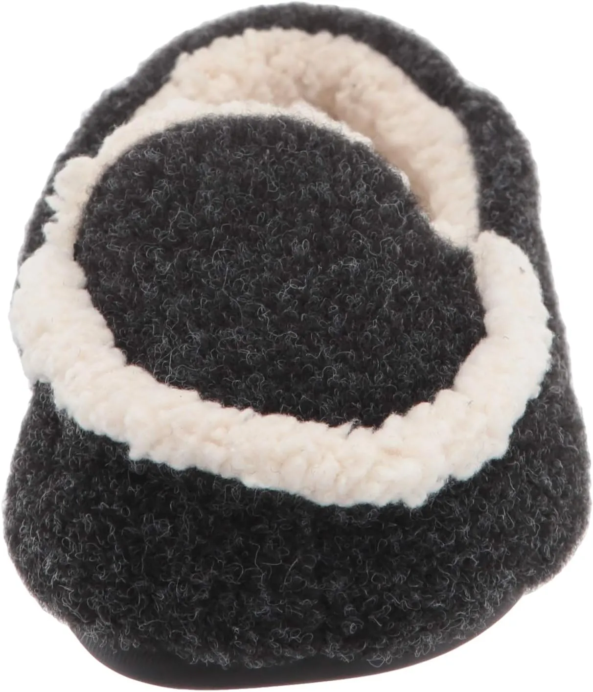 Dearfoams Kids' Hunter Felted Plaid Moccasin Slipper