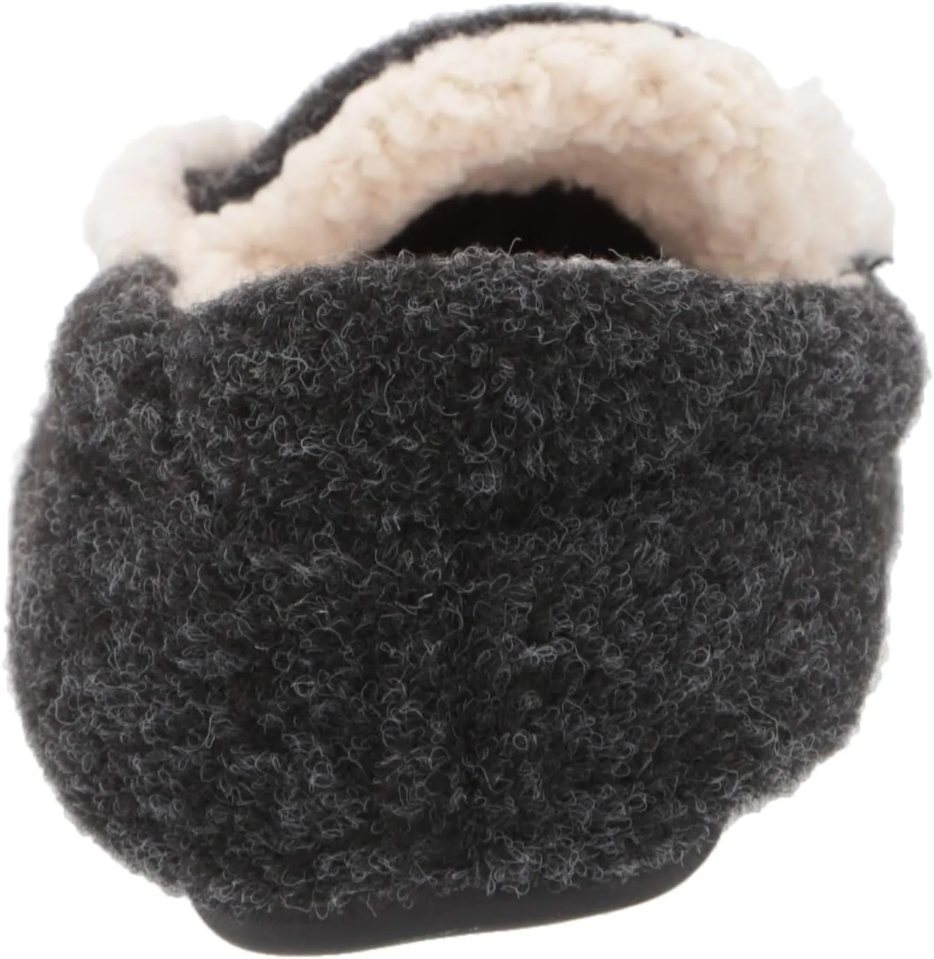 Dearfoams Kids' Hunter Felted Plaid Moccasin Slipper