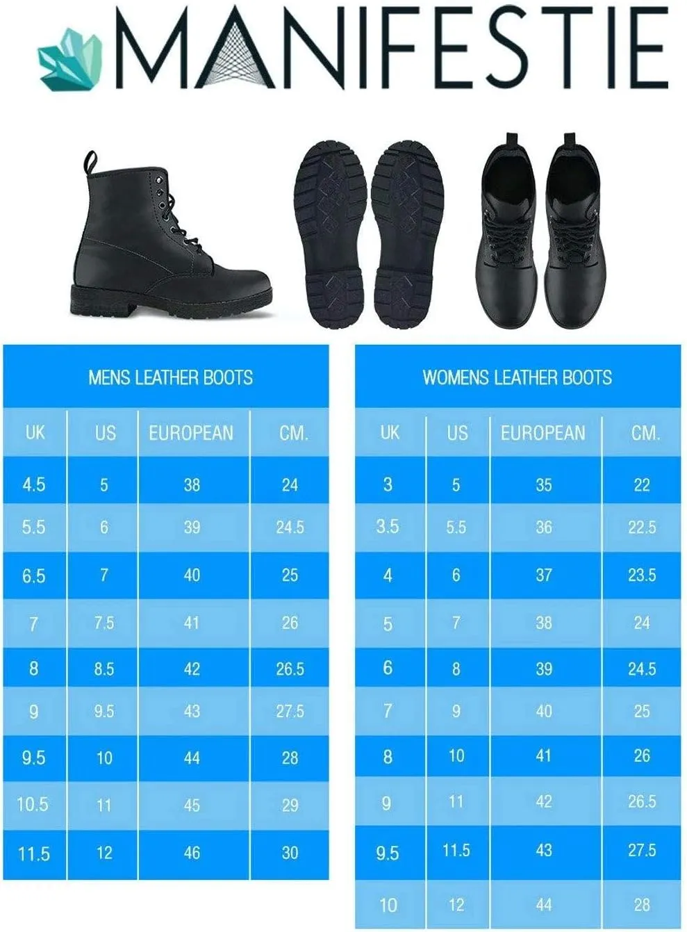 Deep Sea Octopus Skulls Memory Foam Boots | All Season Lace Up Boots | Vegan Leather Combat Boot
