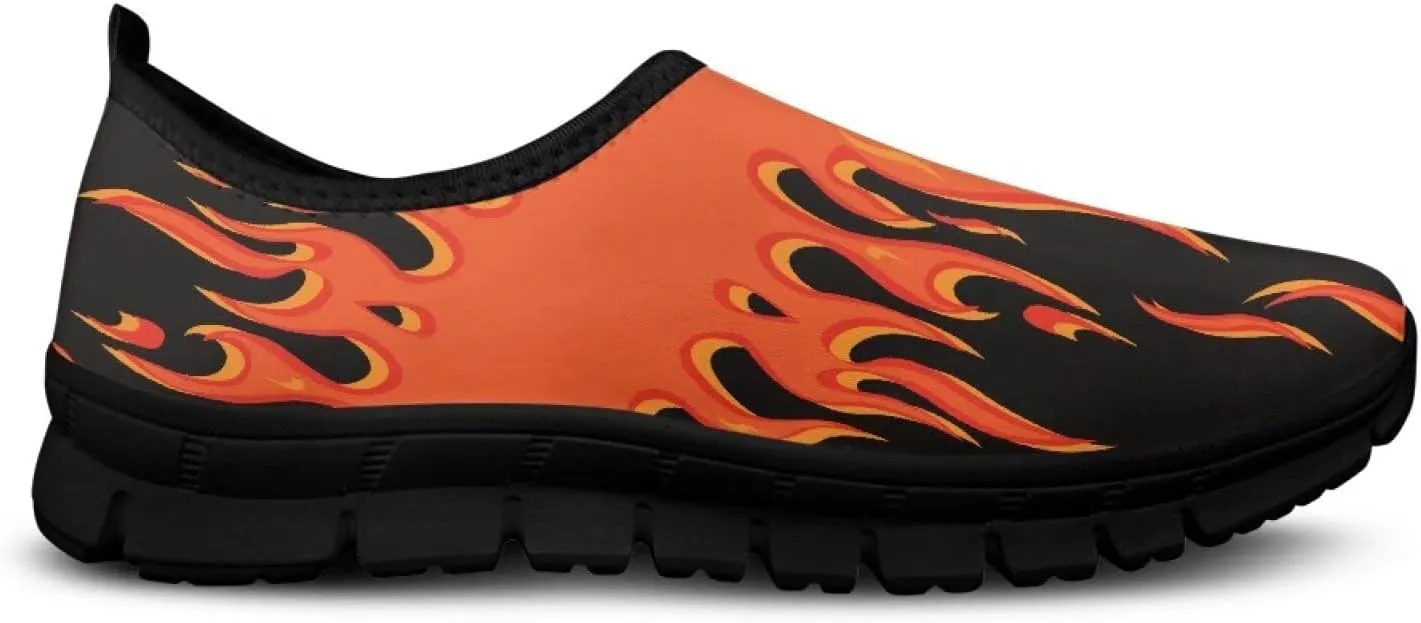 Doojoayie Men Walking Shoes Slip On Running Shoes Comfort for Daily Wear