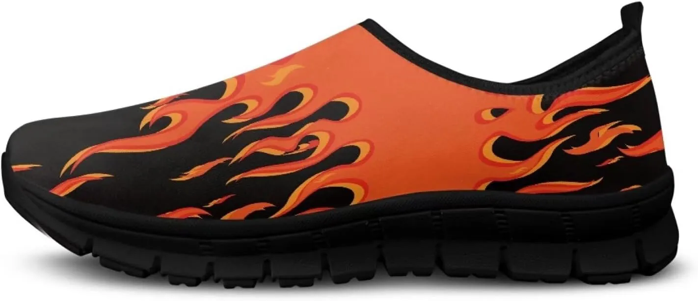Doojoayie Men Walking Shoes Slip On Running Shoes Comfort for Daily Wear