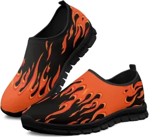 Doojoayie Men Walking Shoes Slip On Running Shoes Comfort for Daily Wear