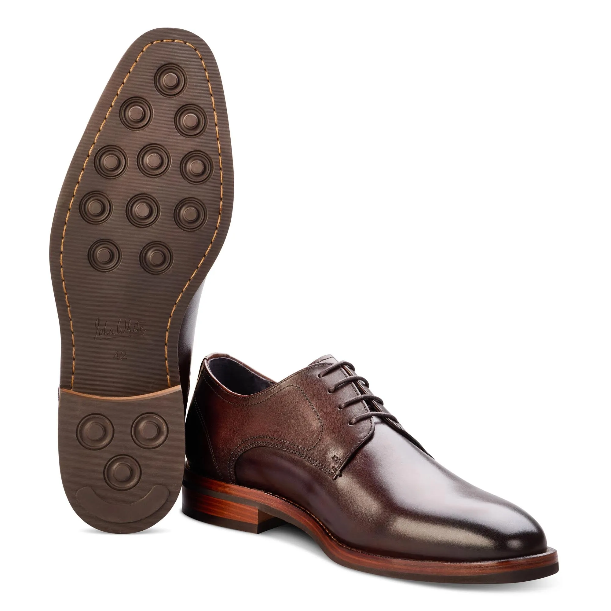 Dovecote Brown Derby Shoes