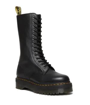 Dr. Martens 1B99 Quad - Boots for Women - Leather Construction - Rubber Outsole - Contrast Stitching Black UK 9 (US Men's 10, US Women's 11) Medium