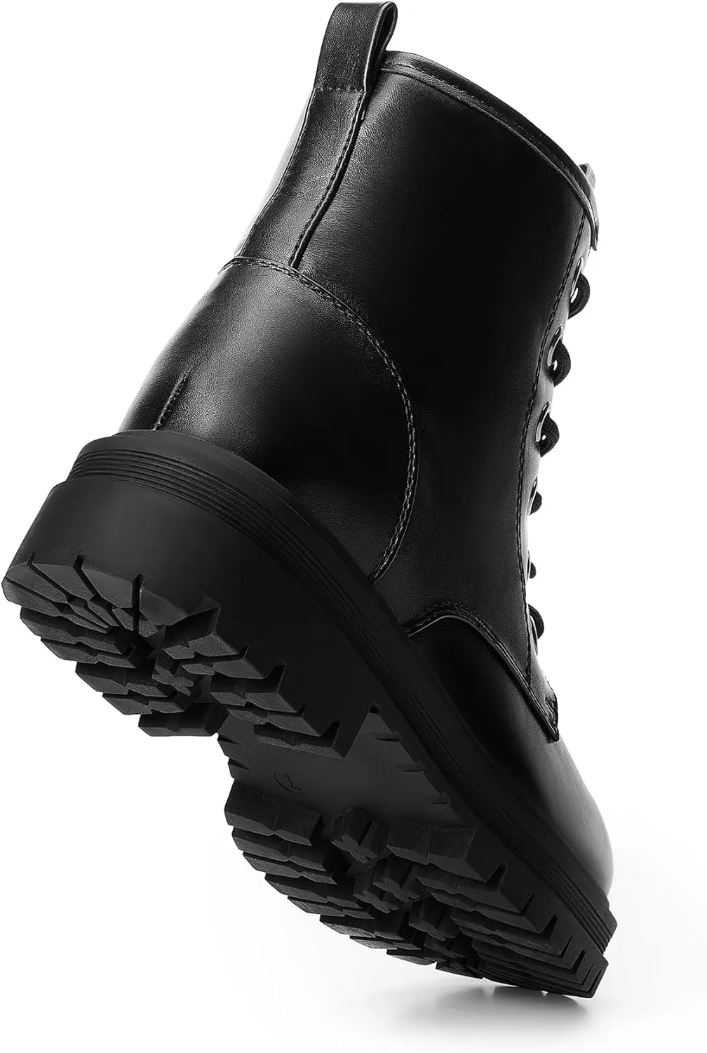 DREAM PAIRS Lace-up Combat Boots Ankle Booties for Women