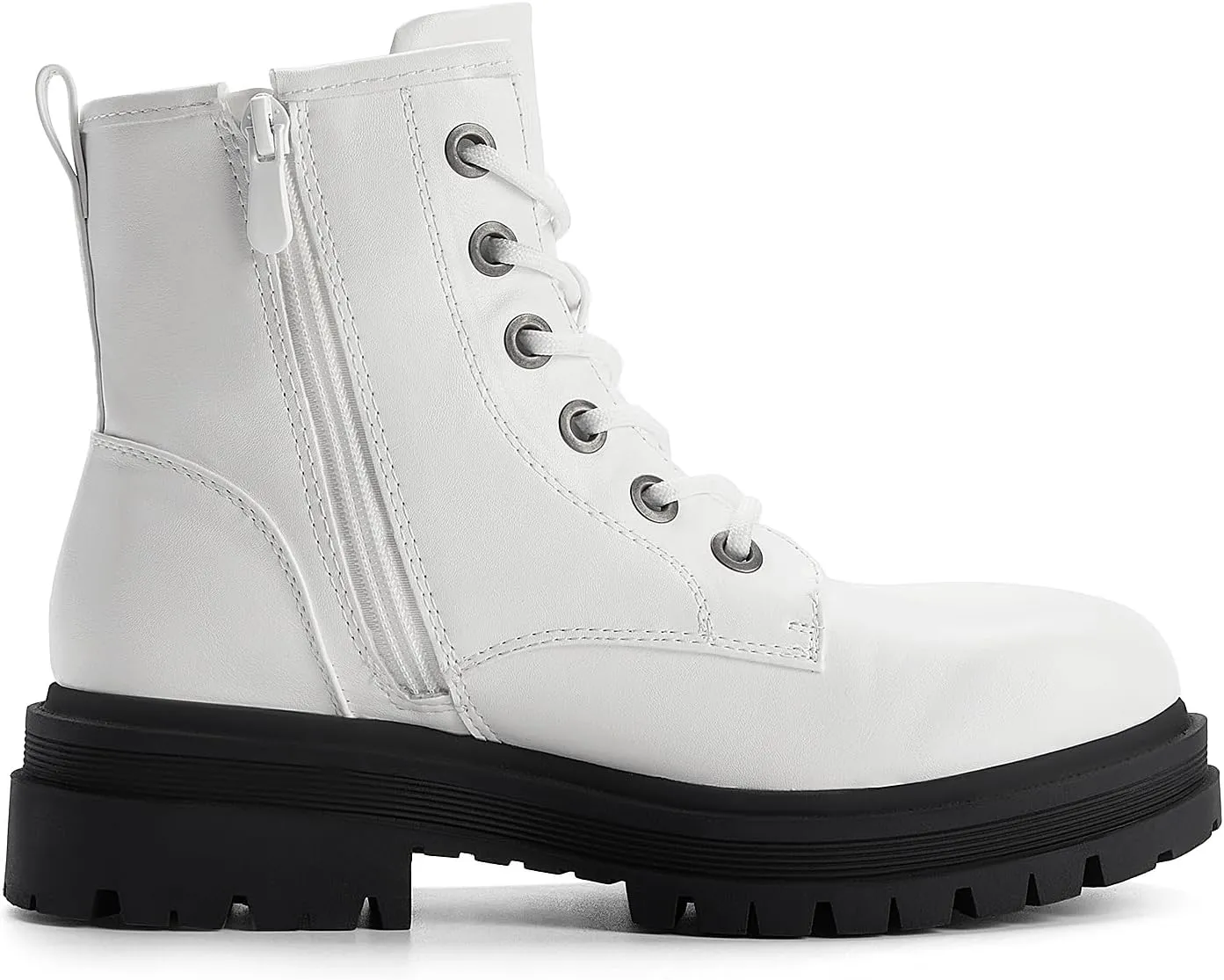 DREAM PAIRS Lace-up Combat Boots Ankle Booties for Women