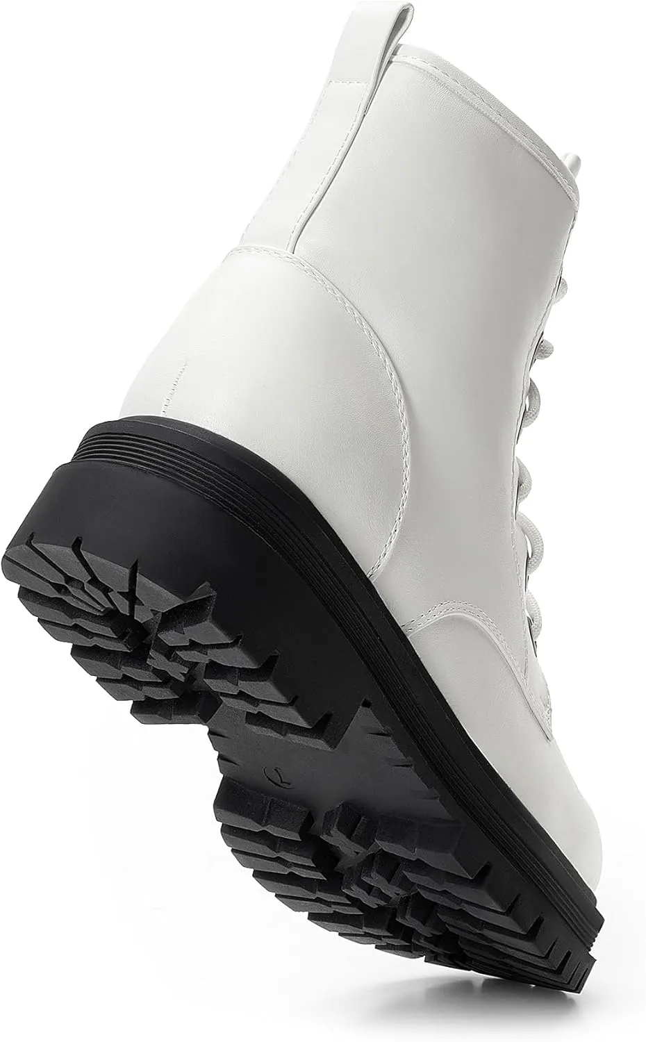 DREAM PAIRS Lace-up Combat Boots Ankle Booties for Women