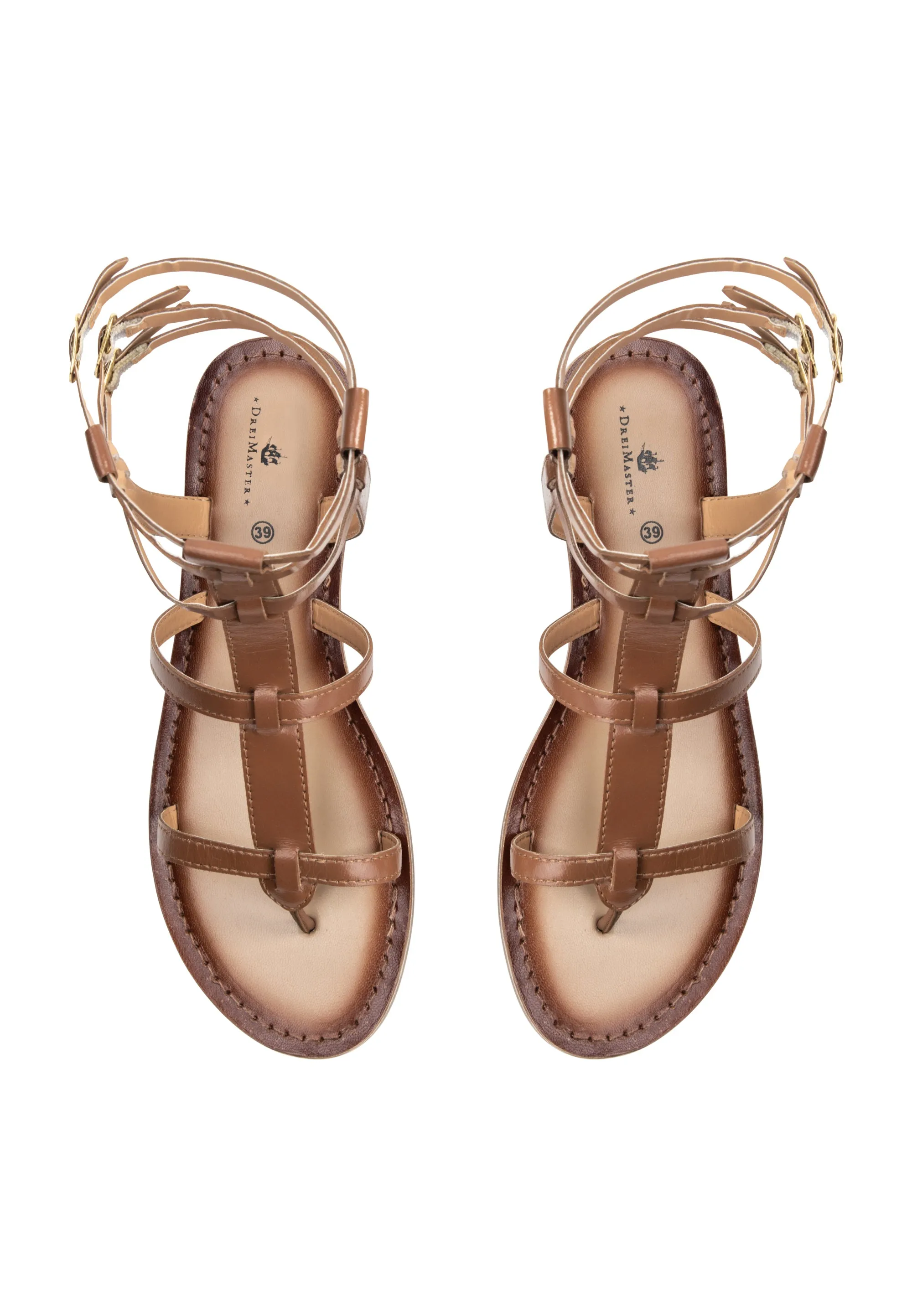 DreiMaster Vintage Women's Leather Sandals