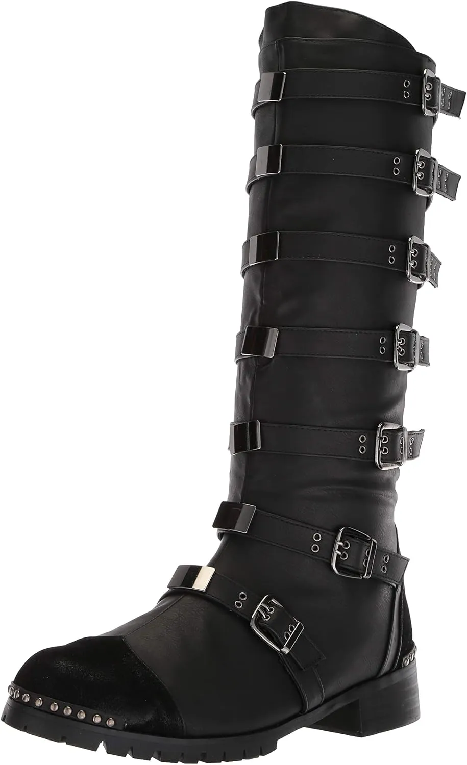 Ellie Shoes Men's 158-punk Combat Boot