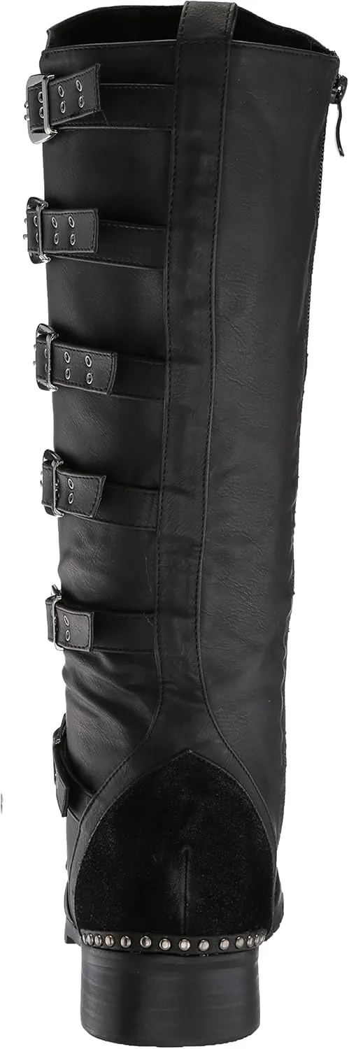 Ellie Shoes Men's 158-punk Combat Boot
