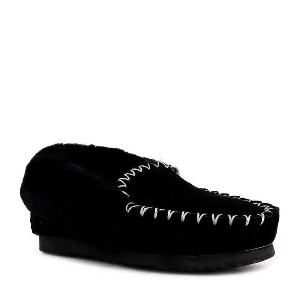 Emu Molly Moccasin - Black