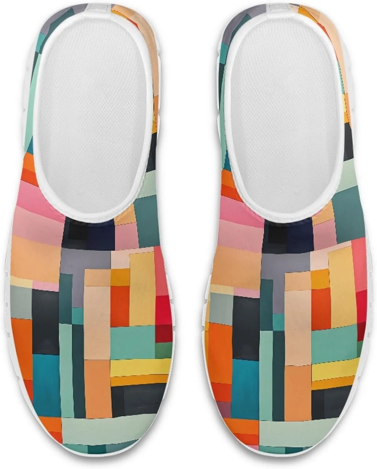 Fashion Design Walking Shoes for Women Comfort Slip on Casual Sneakers Size 5-10.5