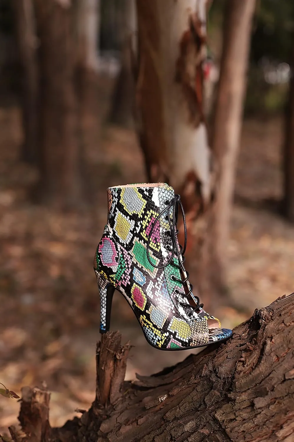 Fashion Peep Toe Booties Gladiator High Top Sandals