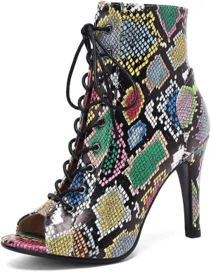 Fashion Peep Toe Booties Gladiator High Top Sandals