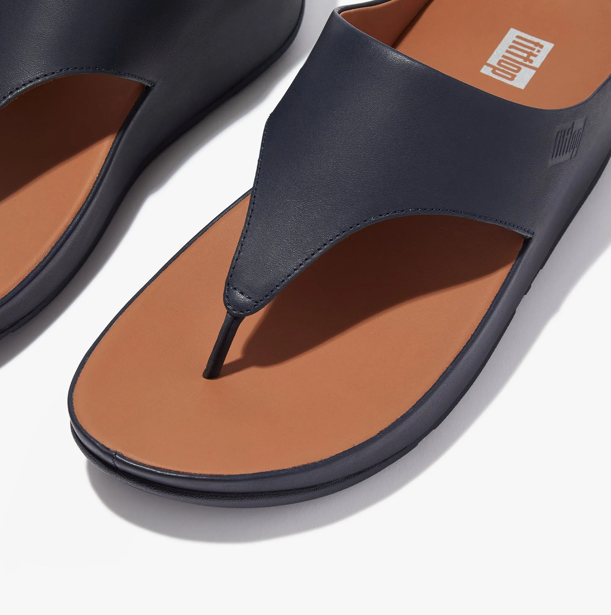 FitFlop GRACIE BUCKLE TOE-POST Womens Sandals Midnight Navy
