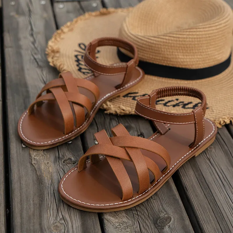 Flat and Modern Women's Spartan Sandal