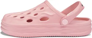 FLIOZY Womens Garden Clogs Shoes with Arch Support Comfort Slip-on Height Increasing Sandals