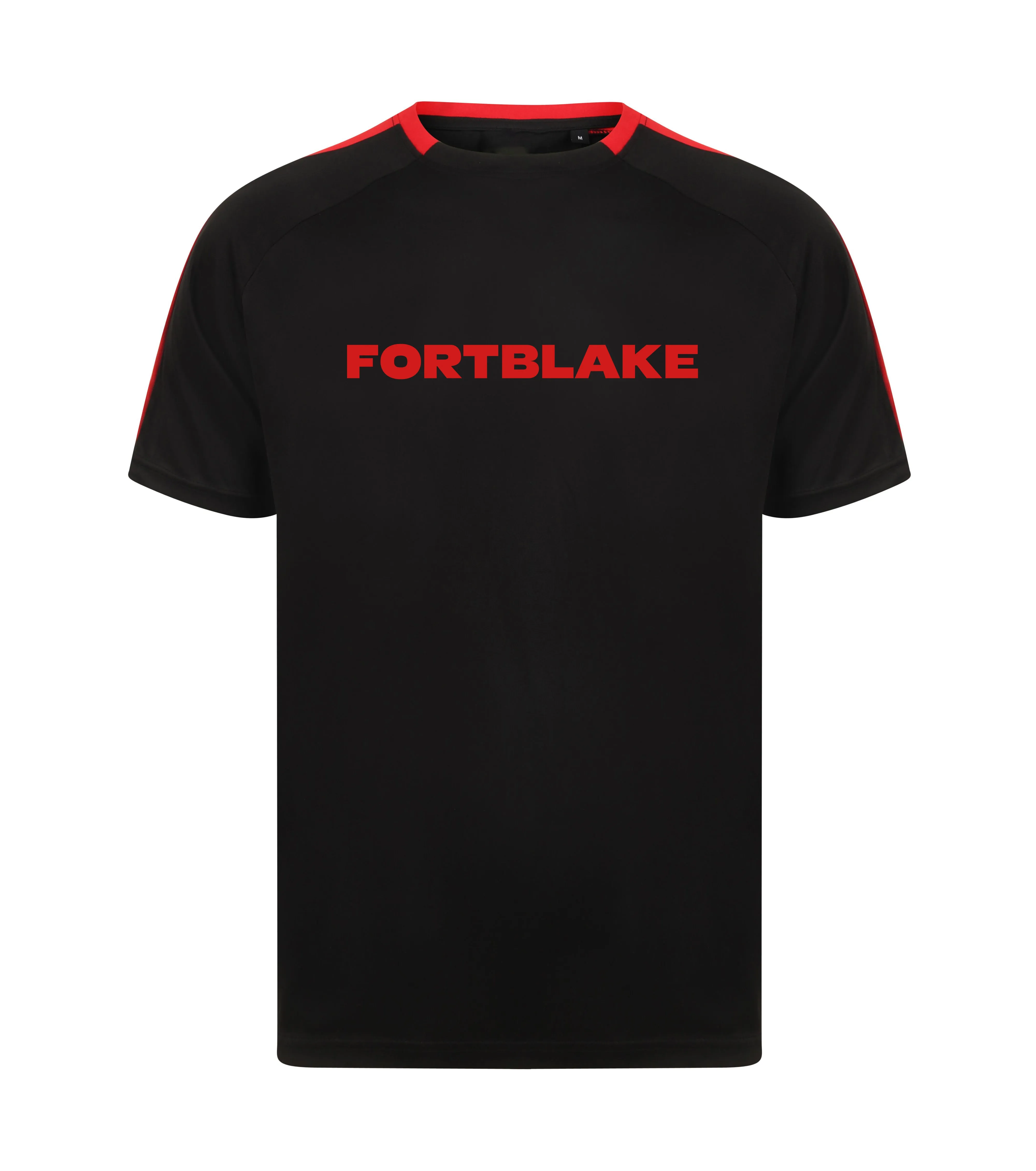 FORTBLAKE DERBY BLACK/RED SPORT T-SHIRT