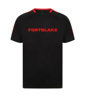 FORTBLAKE DERBY BLACK/RED SPORT T-SHIRT