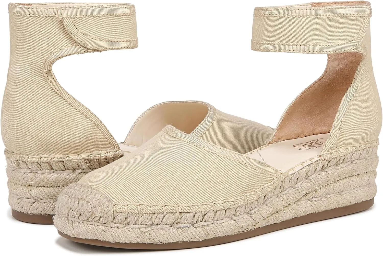 Franco Sarto Women's Bessa Espadrille Platform Ankle Strap Sandal