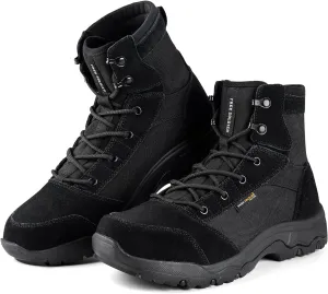 FREE SOLDIER Men's Tactical Hiking Boots Lightweight Comfortable Combat Work Boots 6 Inches