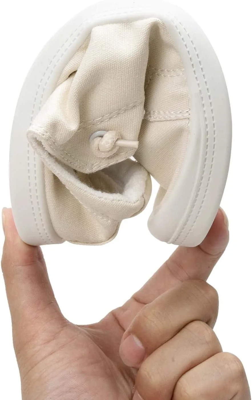 FUNKYMONKEY Shoes for Women, Comfort Low Top Canvas Slip On Sneakers Classic Casual Walking Shoes
