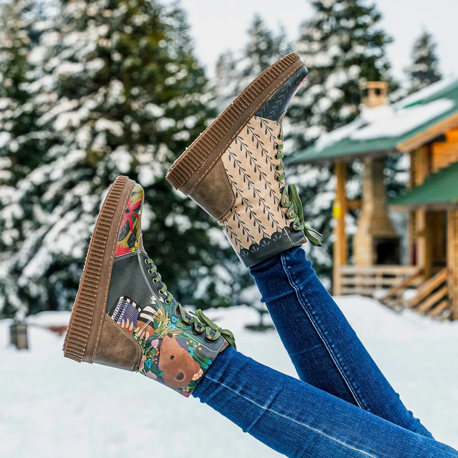 Future Boots for Women - Vegan Leather and Handmade Platform Boots for Women
