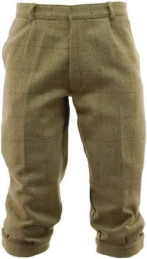 G5 Apparel Men's Light Derby Tweed Plus Fours 42" Light Tweed Green